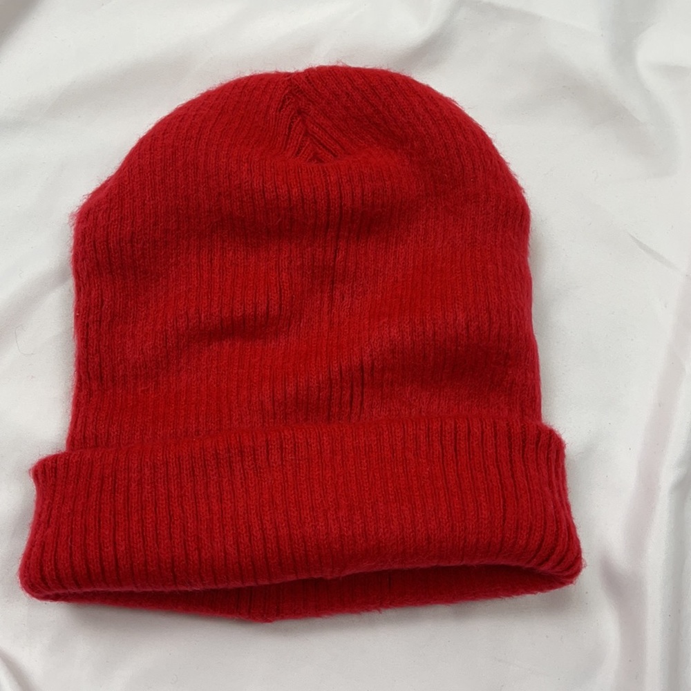 $5 when bundled- Red beanie
